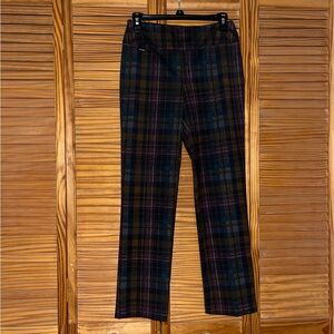 Lisette L Montreal Pull On Plaid Pants Style‎ 29001 Size 4